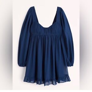 Abercrombie Long Sleeve Baby Doll Dress